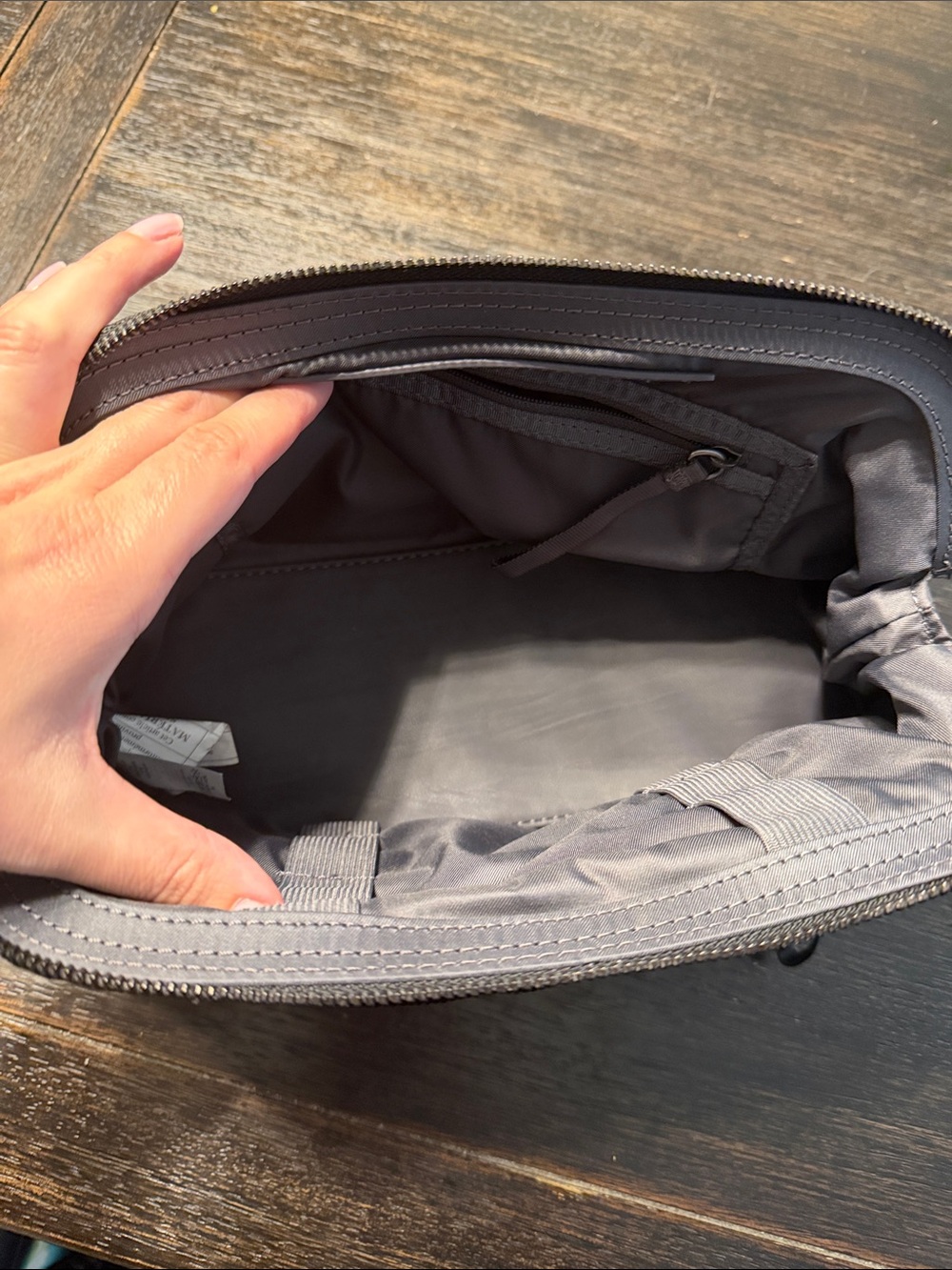 lululemon athletica Black Quilted Travel Dopp Kit - Picture 2 of 5